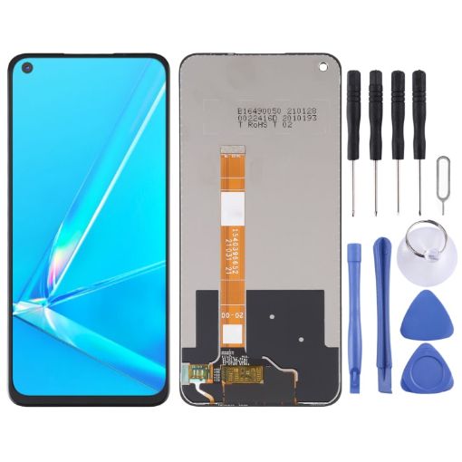 OPPO A92 Original LCD & Digitizer Full Assembly - 1