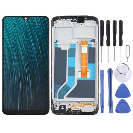 OPPO A5S LCD Screen Digitizer Assembly With Frame CPH1909/1920/1912 - 1