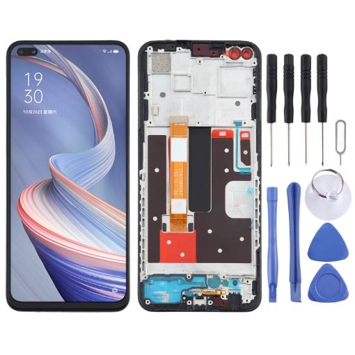 OPPO A92s/Reno4 Z PDKM00 TFT LCD Screen with Frame Assembly - 1