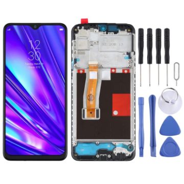 OPPO Realme 5 Pro/Q RMX1971 TFT LCD Screen Digitizer with Frame - 1