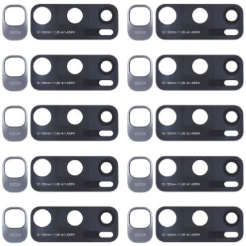 10 PCS Camera Lens for Xiaomi Mi 10 Ultra/M2007J1SC - 1