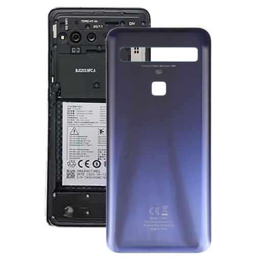 TCL 10 5G T790Y/T790H Original Blue Battery Back Cover - 1