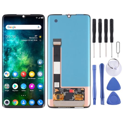 Original AMOLED LCD Screen for TCL 10 Pro T799B 799H - Black - 1