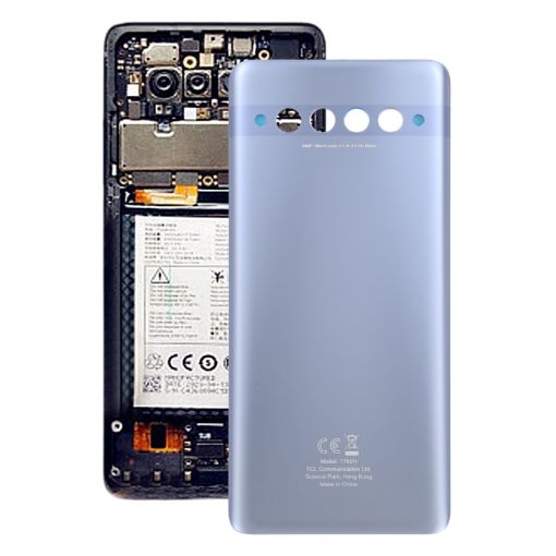 Original TCL 10 Plus T782H Battery Back Cover (Purple) - 1