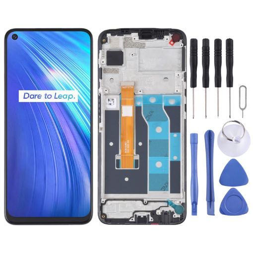 OPPO Realme 6 RMX2001 LCD Screen & Digitizer Assembly Frame - 1
