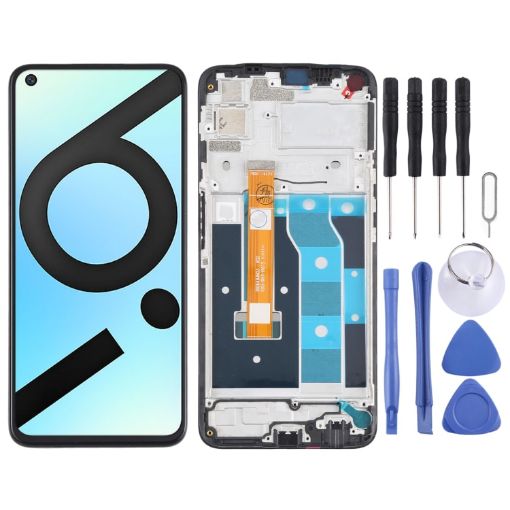 LCD Screen & Digitizer Assembly for OPPO Realme 6i/6s/Narzo RMX2002 - 1