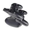 USB Charging Dock Station/Stand for PS4 Controllers (2 Pack, Black) - 3