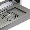 Dual Cooling Fan USB Stand & Controller Holder for PS4 Console (Black) - 5