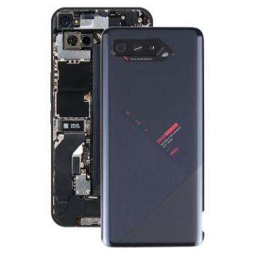 Asus ROG Phone 5 ZS673KS Glass Back Cover - Jet Black - 1