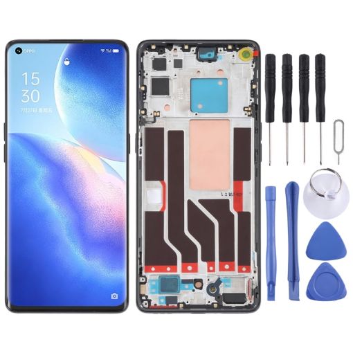 Original OPPO Reno5 Pro 5G LCD Screen & Digitizer Assembly (Black) - 1