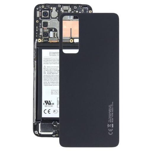 TCL 30/30+ Black Battery Back Cover - 1