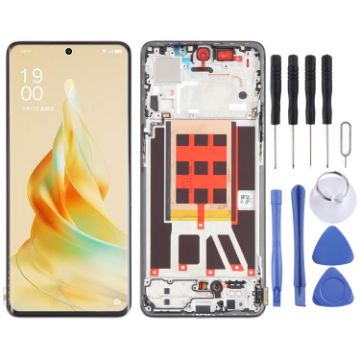 OPPO Reno9 Pro Original LCD Screen Digitizer Assembly (Black) - 1