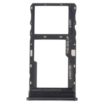 TCL 20 5G SIM & Micro SD Card Tray Replacement (Black) - 1