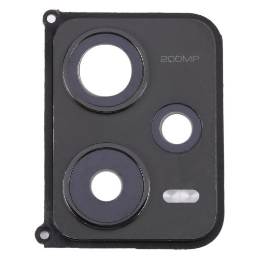 Xiaomi Redmi Note 12 Pro+ Back Camera Lens Frame, Black - 1