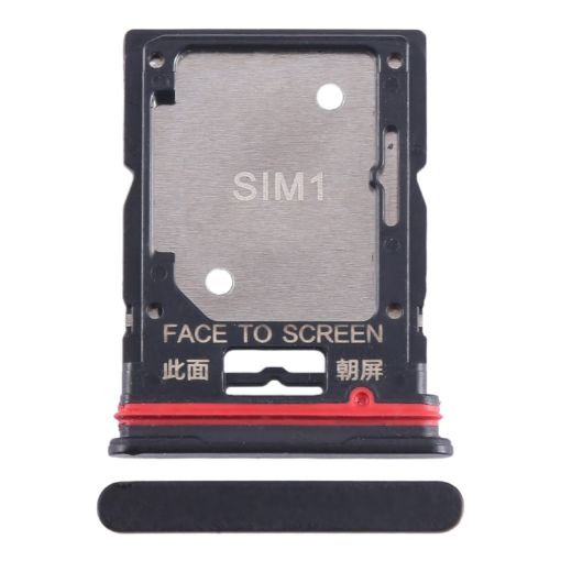 Xiaomi Redmi Note 11T Pro SIM/Micro SD Card Tray (Black) - 1