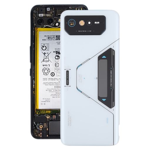 Asus ROG Phone 6 Pro AI2201-D Glass Back Cover with NFC (White) - 1