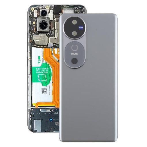 Vivo V40 Gray Battery Back Cover with Camera Lens Cover - 1