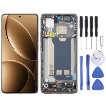 Xiaomi Redmi K80 AMOLED Original LCD Screen Assembly (Black) - 1