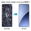 Xiaomi 15 Pro AMOLED LCD Screen Digitizer with Frame (Silver) - 6