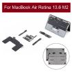 Grey Bottom Cover Case for MacBook Air Retina 13.6 M2 A2681 2022 - 2