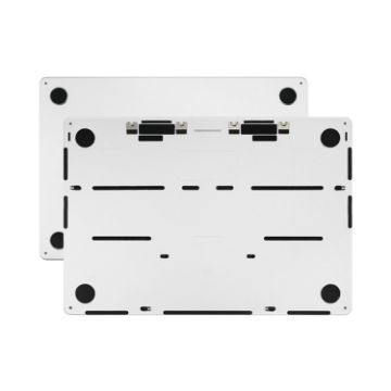 Silver Bottom Cover Case for MacBook Air Retina 13.6 M2 A2681 - 1