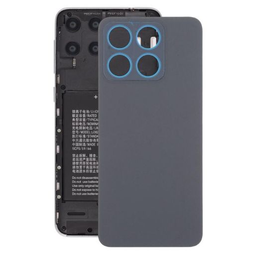 ZTE Blade A55 Z2450 Black Back Cover with Camera Lens Cover - 1