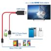 2m Micro USB MHL to HDMI Adapter Converter Cable 1080P HD - 4