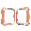 Fitbit Versa/Lite Rose Gold Double-Row Diamond Protective Shell - 3