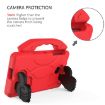 Galaxy Tab 4 7.0 T230/T231 Kids EVA Anti-Fall Cover with Stand (Red) - 2