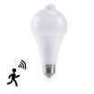 Waterproof E27 LED Light with Infrared Motion Sensor, White Light - 1