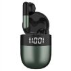J28 TWS Bluetooth Earphones LED Display HIFI Sport (Green) - 1