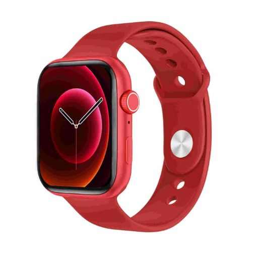 FK99 Plus 1.75" Waterproof Smartwatch, Bluetooth Call, Heart Rate Red - 1