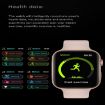 FK99 Plus 1.75" Waterproof Smartwatch, Bluetooth Call, Heart Rate Red - 4