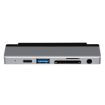 6 in 1 Type-C HUB: HDMI/PD/USB3.0/Audio/SD/TF for iPad Pro - 2
