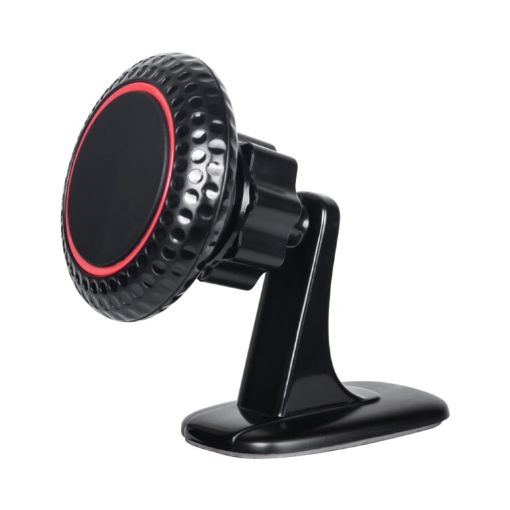 Black+Red Magnetic Car Mobile Phone Holder - 1