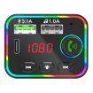 F4 Car MP3 Player FM Transmitter with Dual USB Charger Backlight - 5