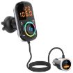 BC71 Car FM Transmitter MP3 Player with Hands-free & TF Card - 3