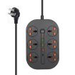 T21 PD3.0 + QC3.0 3000W AU Plug Multi-Hole High Power Socket (Black) - 2