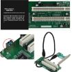 Dual PCI Slot Adapter with USB 3.0 PCIe Expansion Card - 6