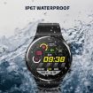 N58 IP67 Smart Watch - 1.28" Touch Screen, Stainless Steel Silver - 6