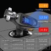 BT28 Bluetooth MP3 Player FM Transmitter with Color Screen QC3.0 - 5