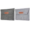 15" Black Felt Liner Notebook Protective Computer Bag Cover - 4