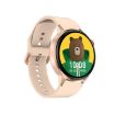 DT4 Pink 1.36" Color Screen Smart Watch with Silicone Band - 3