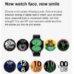 DT4 Pink 1.36" Color Screen Smart Watch with Silicone Band - 6