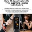 C60 Black Smart Fitness Band 1.1" IP67 Waterproof - 4