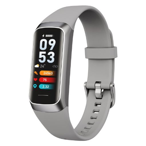 C60 Grey 1.1" IP67 Waterproof Smart Fitness Band - 1