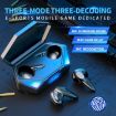 G20 TWS 5.2 True Stereo Touch Gaming Bluetooth Earphones - Yellow - 2
