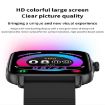 KT58 Black Smart Watch - 1.69" Color Screen, IP67 Waterproof - 5