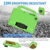 Galaxy Tab A8 10.5 Case X200/X205 Shockproof Holder Strap Green - 4