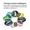 D20L 1.3" White IP67 Waterproof Color Screen Smart Watch - 3